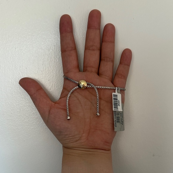 John Hardy Silver Bracelet with Gold - Picture 7 of 9